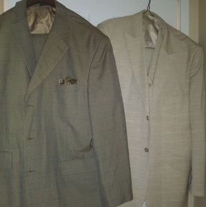 2 Men's Designer suits for great price